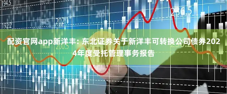 配资官网app新洋丰: 东北证券关于新洋丰可转换公司债券2024年度受托管理事务报告